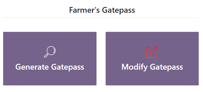 Ekharid Haryana Mandi Gate Pass